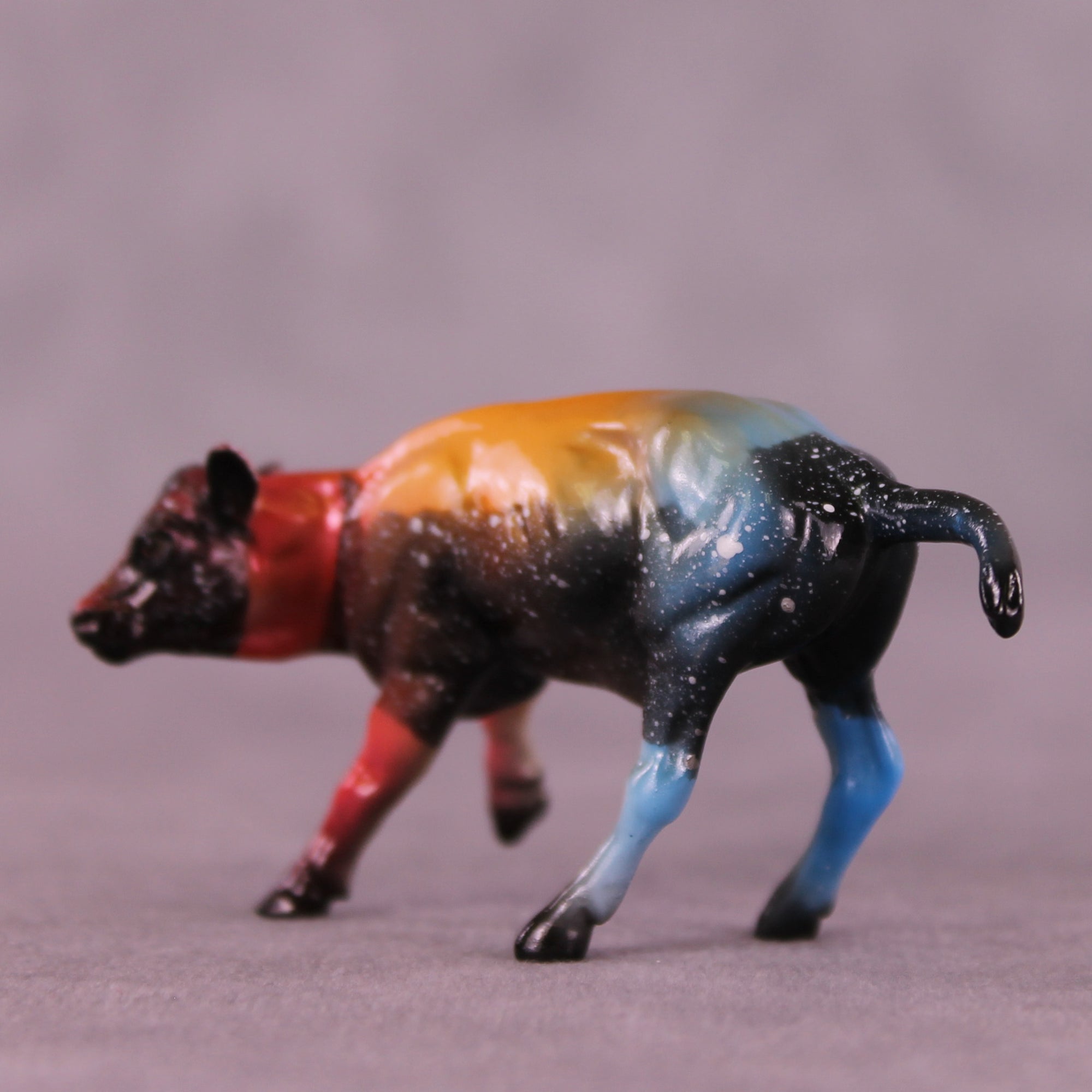 Grontek OOAK Chip Cow by Kike (Enrique) Duarte MS25