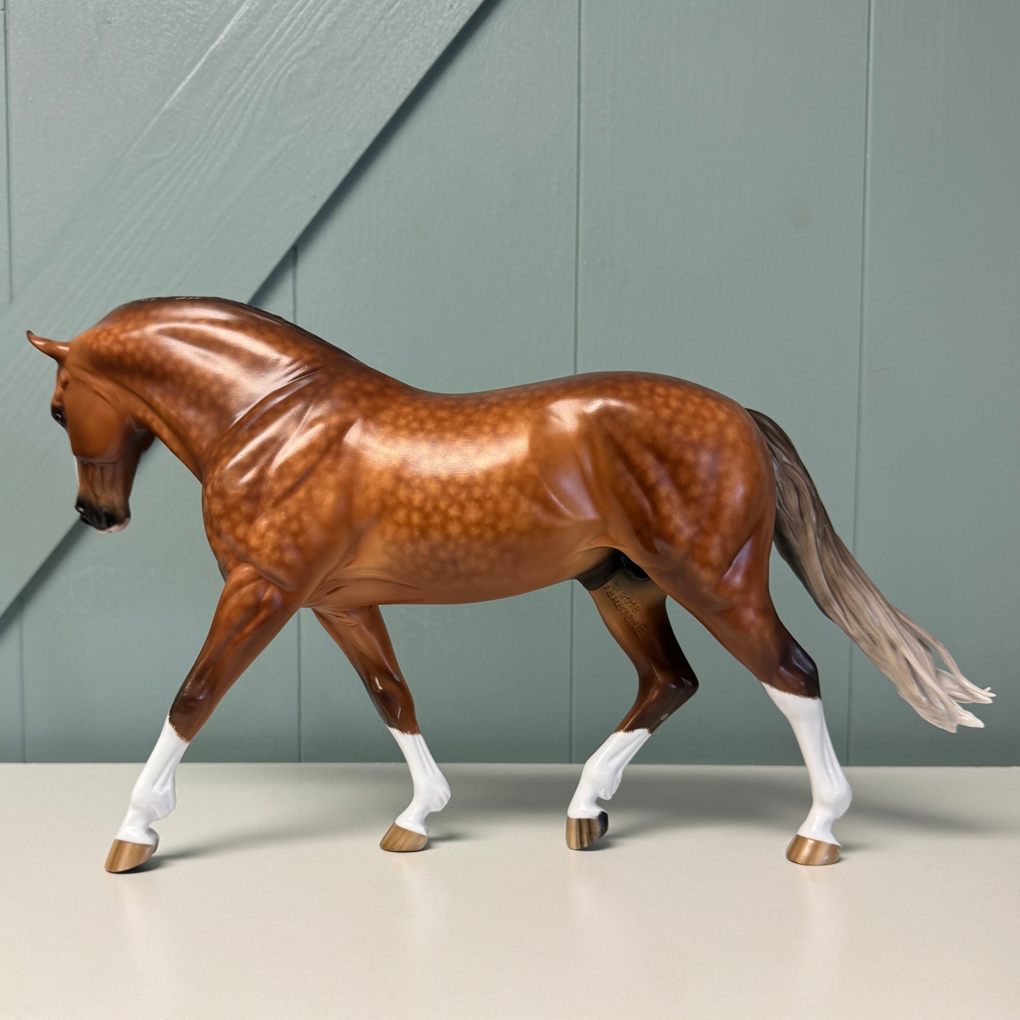 Hem and Haw OOAK Dappled Silver Bay Custom Irish Draft By Sheryl Leisure Best Offers 7/2/24