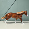 To and Fro OOAK Dappled Chestnut Running Stock Horse By Sheryl Leisure Best Offers 7/2/24