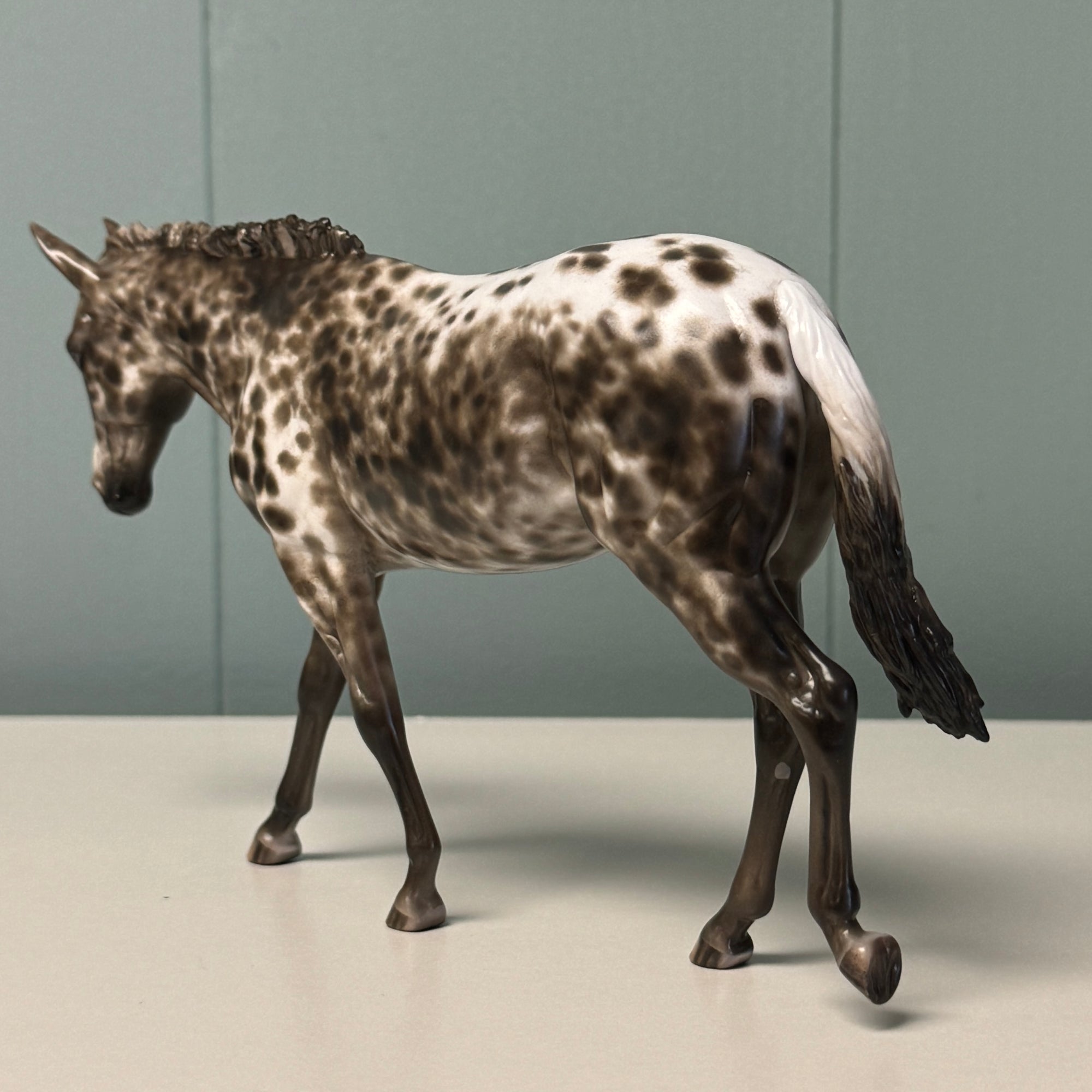 By and Large OOAK Appaloosa Pebble Mule By Sheryl Leisure By Best Offers 7/9/24
