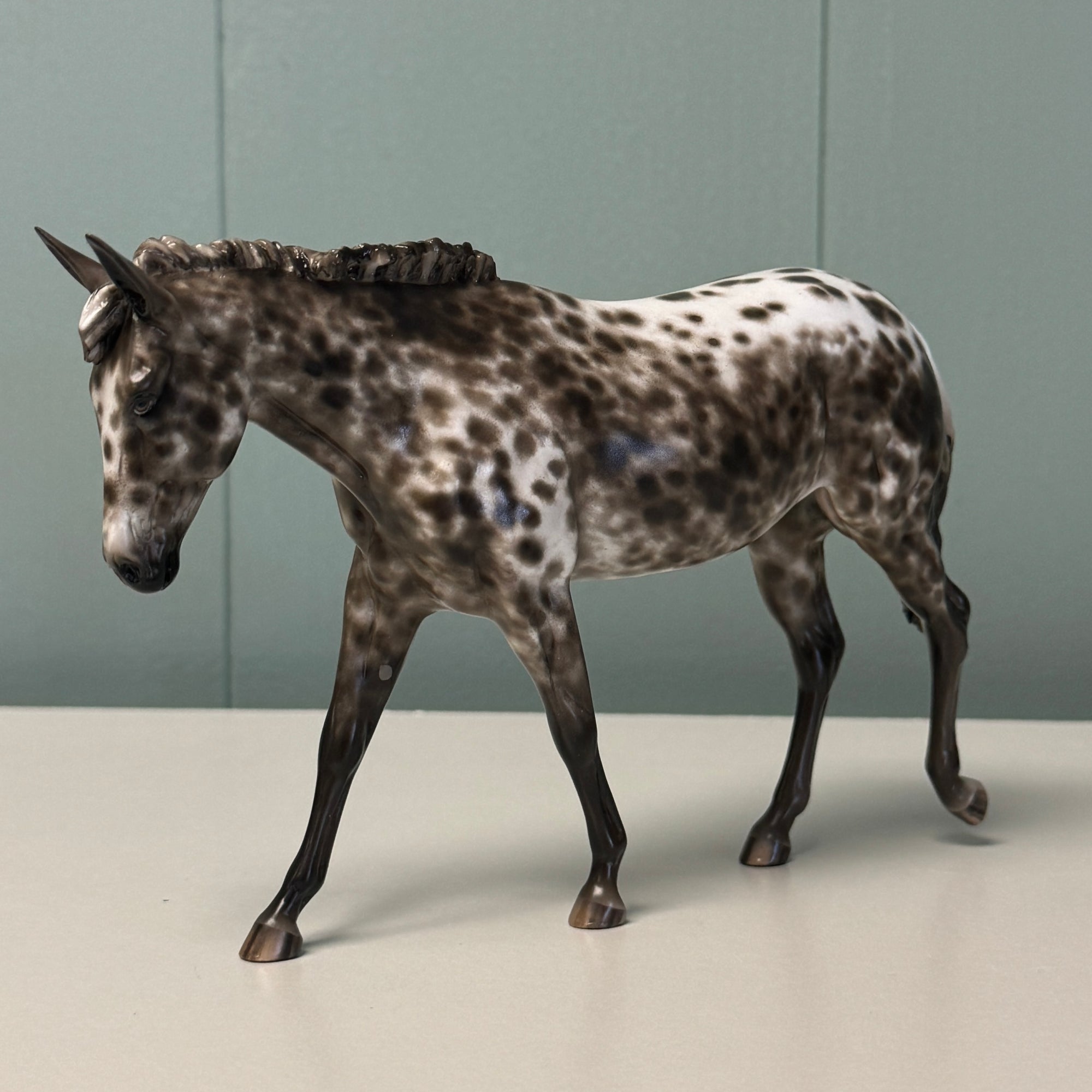 By and Large OOAK Appaloosa Pebble Mule By Sheryl Leisure By Best Offers 7/9/24