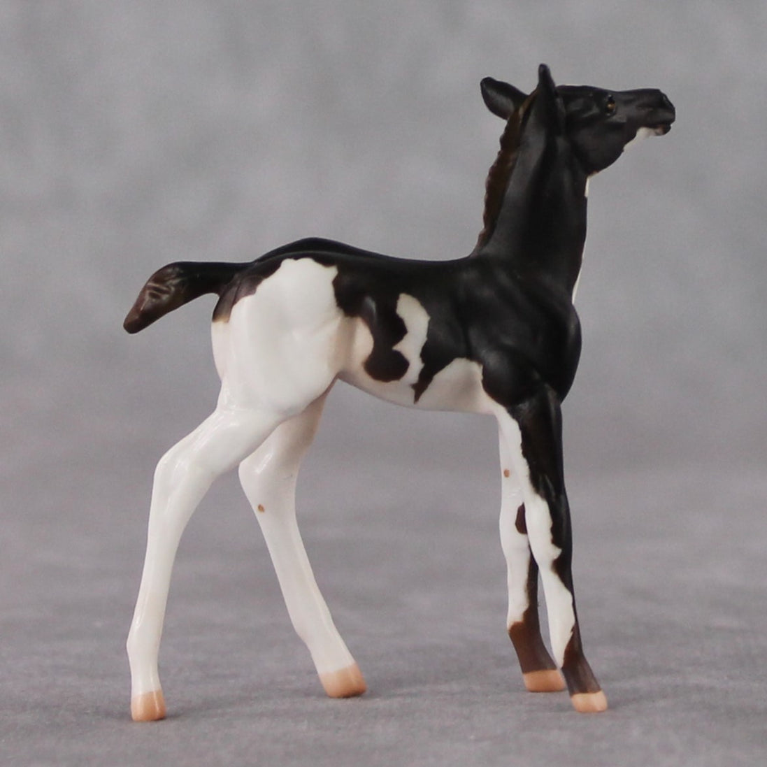 "Mini Ellie" Mouse Series OOAK Liver Chestnut Flaxen Splash Foal Chip By Jamie Adamson-Secret Surprise Chip Drop