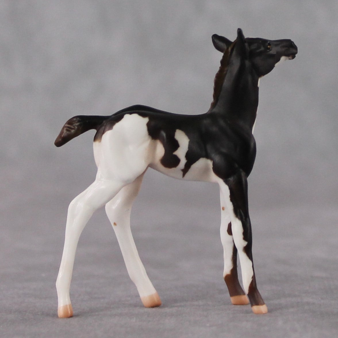 "Mini Ellie" Mouse Series OOAK Liver Chestnut Flaxen Splash Foal Chip By Jamie Adamson-Secret Surprise Chip Drop