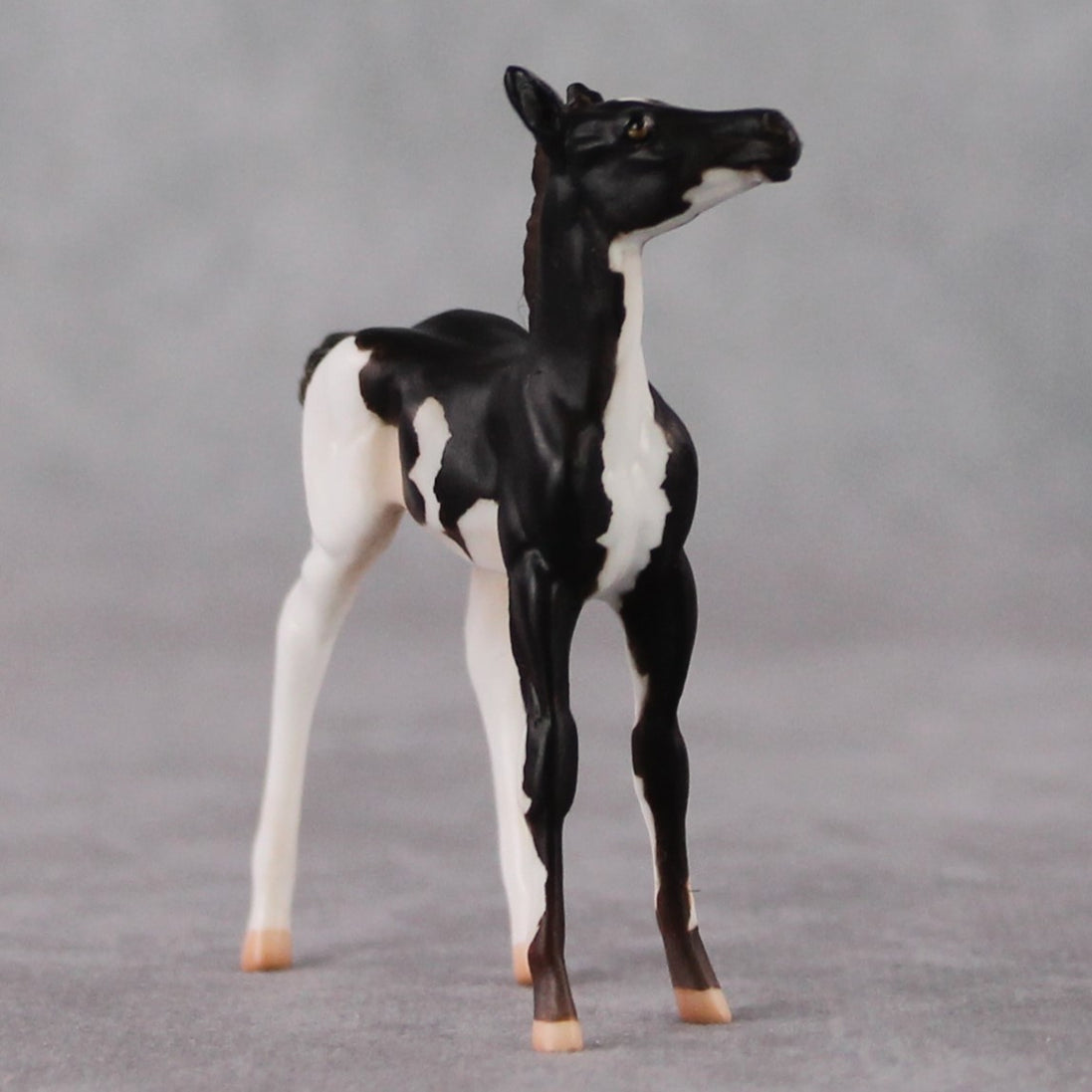 "Mini Ellie" Mouse Series OOAK Liver Chestnut Flaxen Splash Foal Chip By Jamie Adamson-Secret Surprise Chip Drop