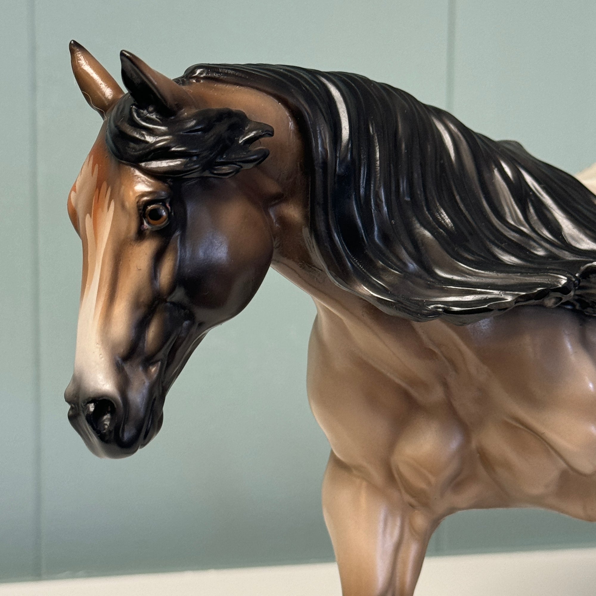 Lascaux Remington OOAK Cave Drawing Deco Running Stock Horse By Sheryl Leisure EQ24 BEST OFFER 7/16/24