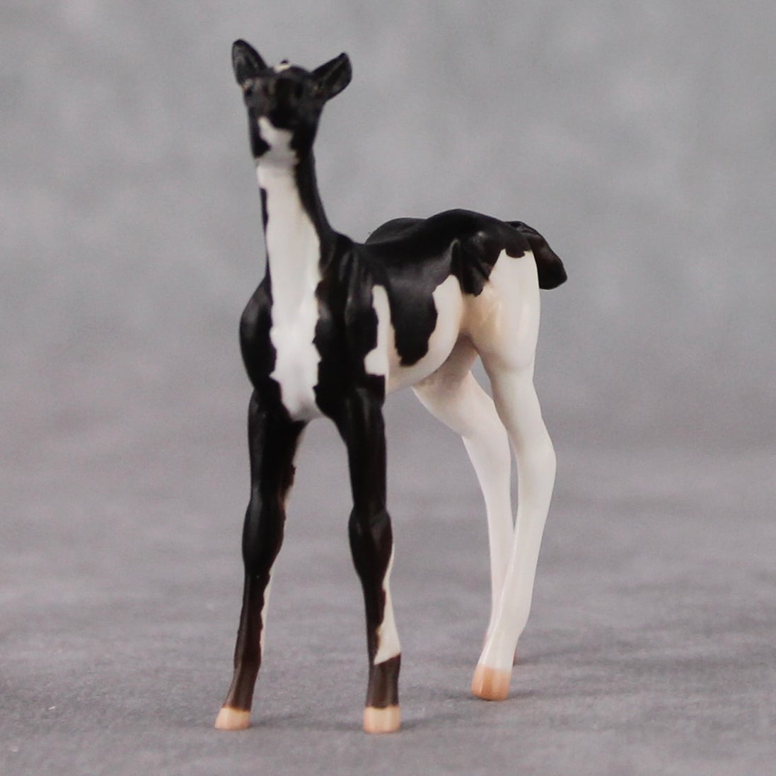 "Mini Ellie" Mouse Series OOAK Liver Chestnut Flaxen Splash Foal Chip By Jamie Adamson-Secret Surprise Chip Drop