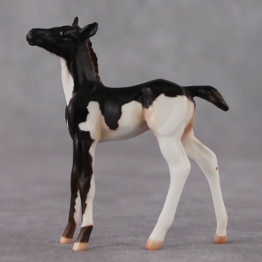 "Mini Ellie" Mouse Series OOAK Liver Chestnut Flaxen Splash Foal Chip By Jamie Adamson-Secret Surprise Chip Drop