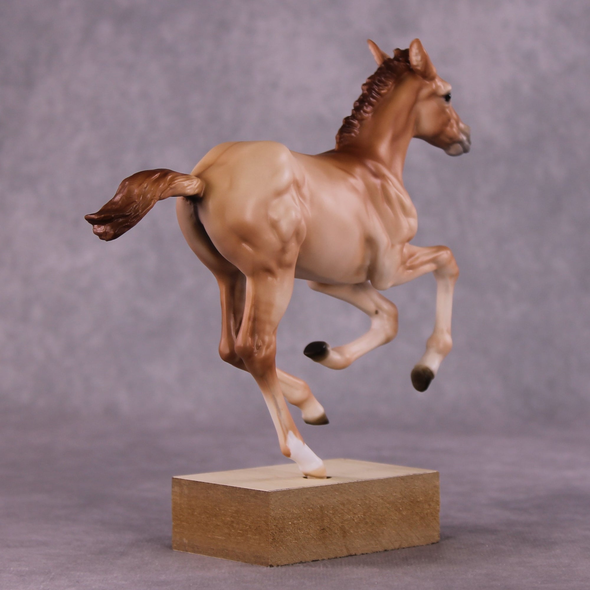 "Illegal Call" OOAK Pimento Foal Blind Bag by Ellen Robbins SHCF25