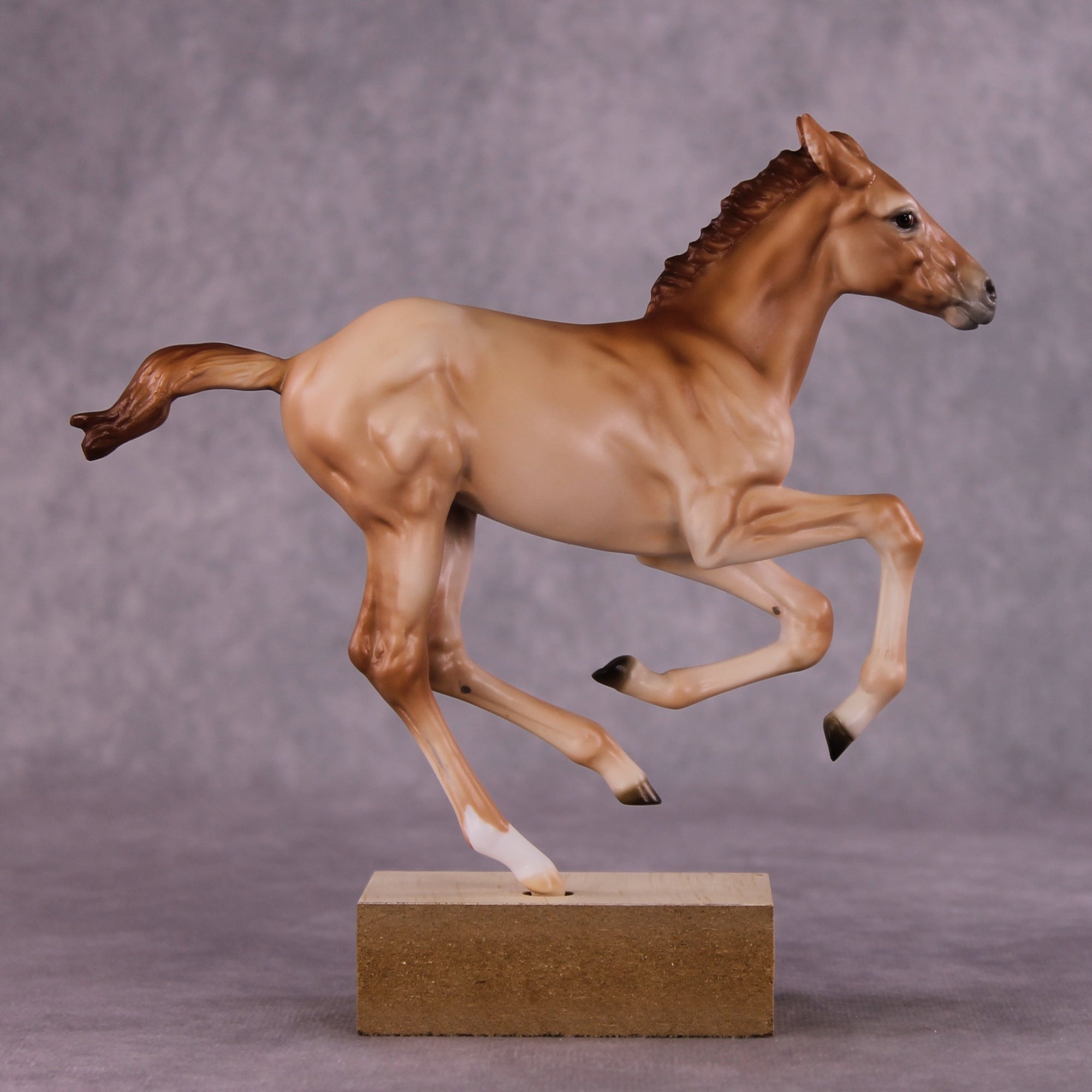 "Illegal Call" OOAK Pimento Foal Blind Bag by Ellen Robbins SHCF25