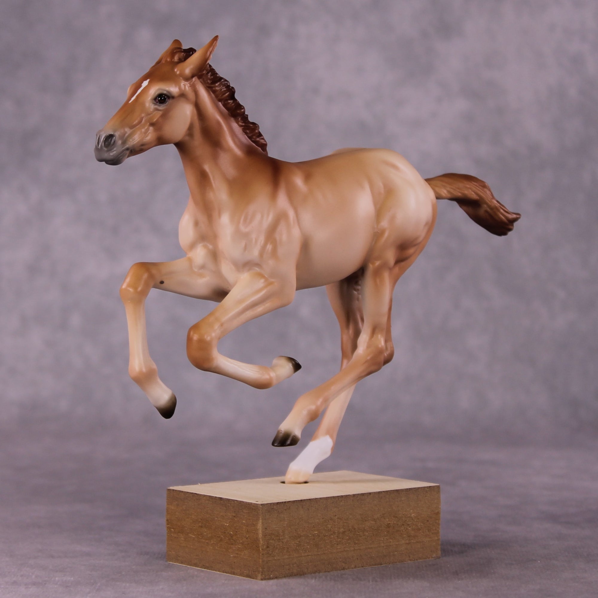 "Illegal Call" OOAK Pimento Foal Blind Bag by Ellen Robbins SHCF25