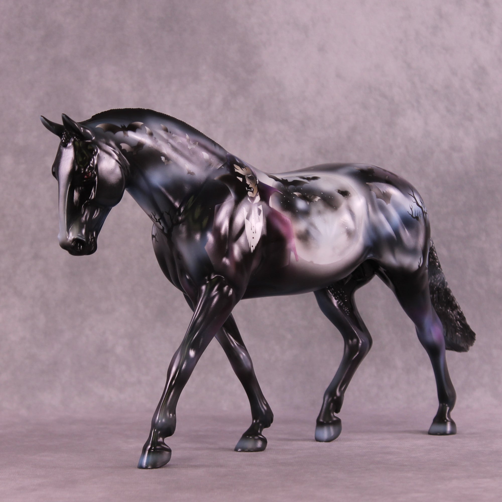 Creature of the Night OOAK Irish Draught by Kike (Enrique) Duarte DDOOAKs25