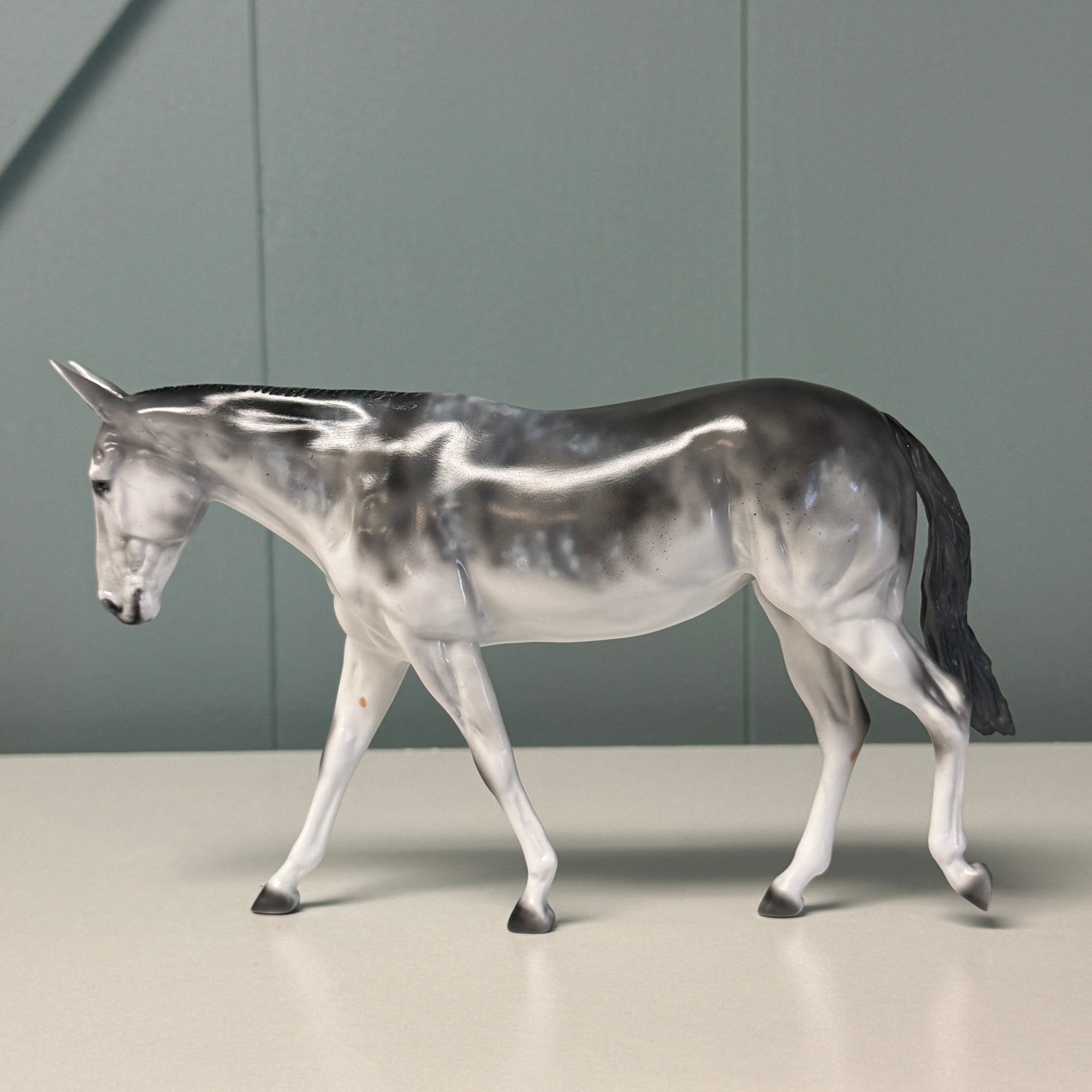 Shania OOAK Grey Pebble Mule By Dawn Quick Best Offers 7/2/24