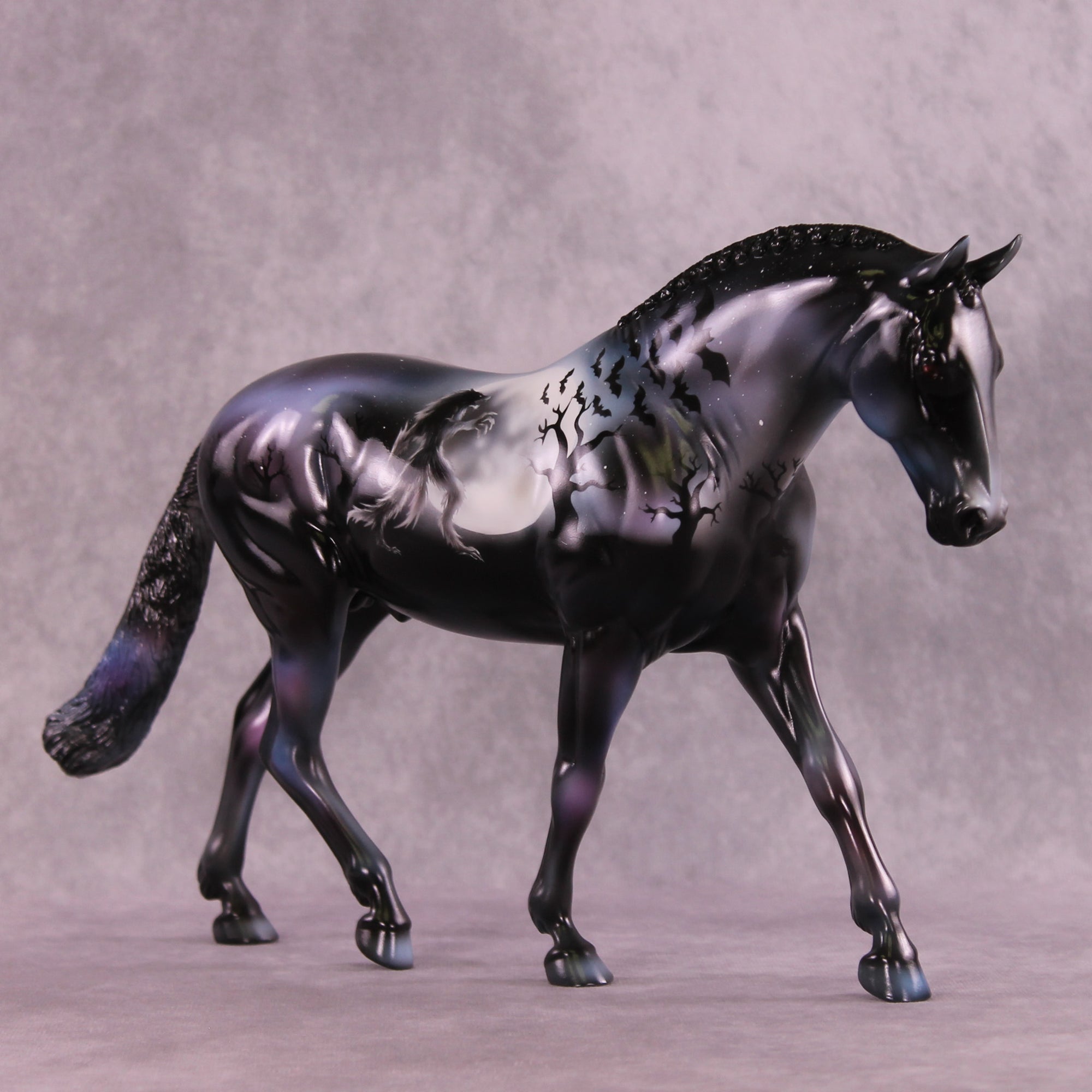 Creature of the Night OOAK Irish Draught by Kike (Enrique) Duarte DDOOAKs25