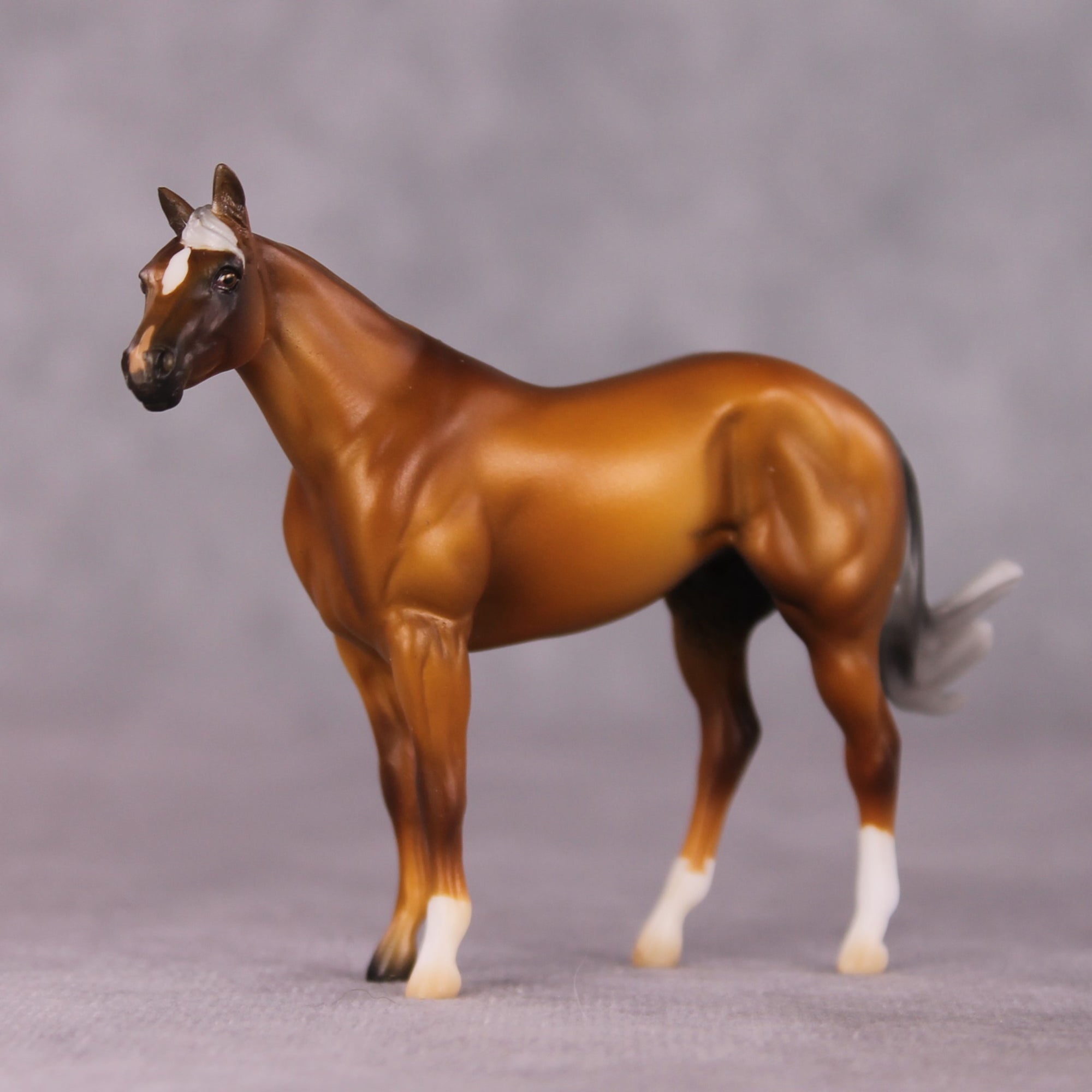 &quot;Banana In The Dark&quot; OOAK FCM Stock Chip By Amanda Brock - June GemStones Series