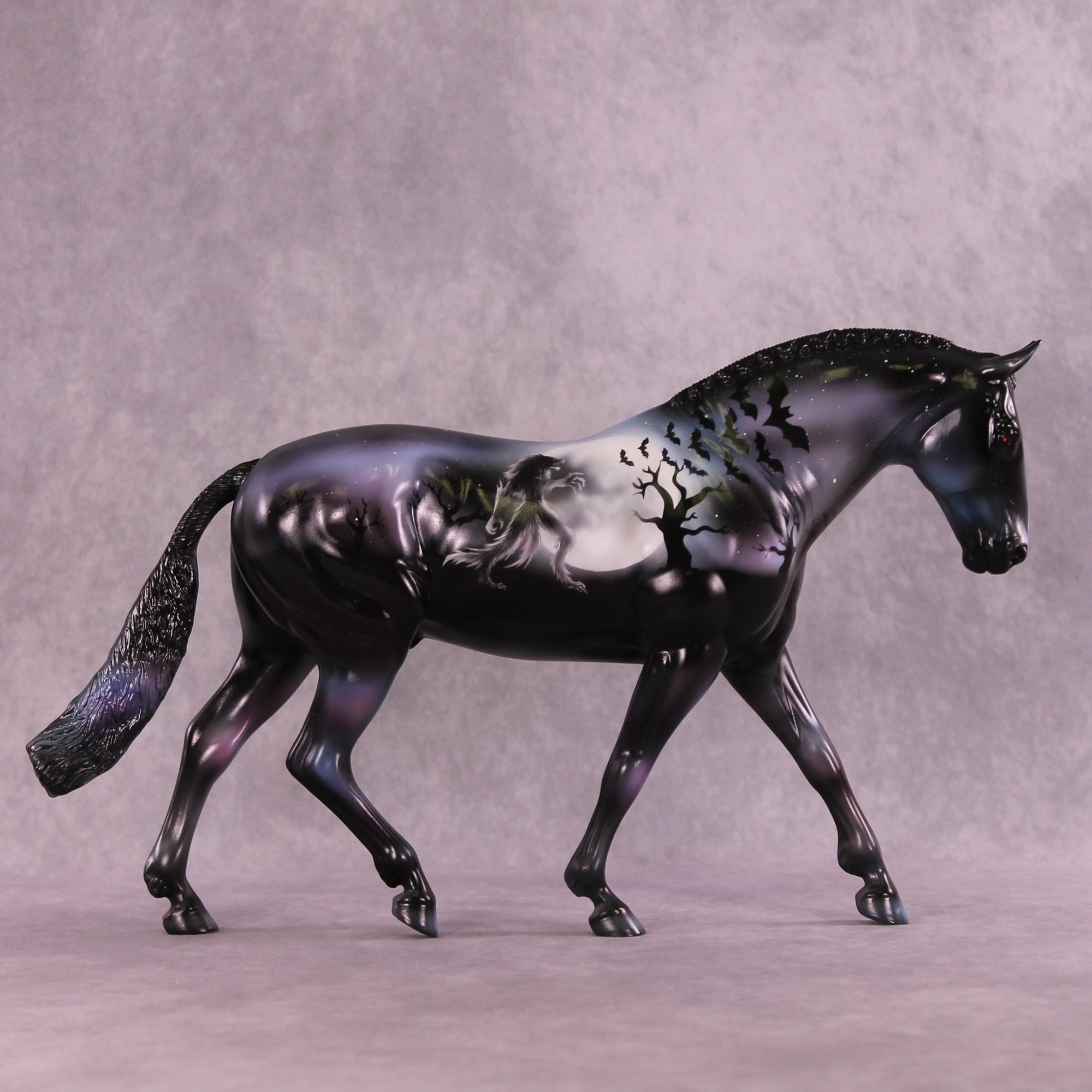 Creature of the Night OOAK Irish Draught by Kike (Enrique) Duarte DDOOAKs25