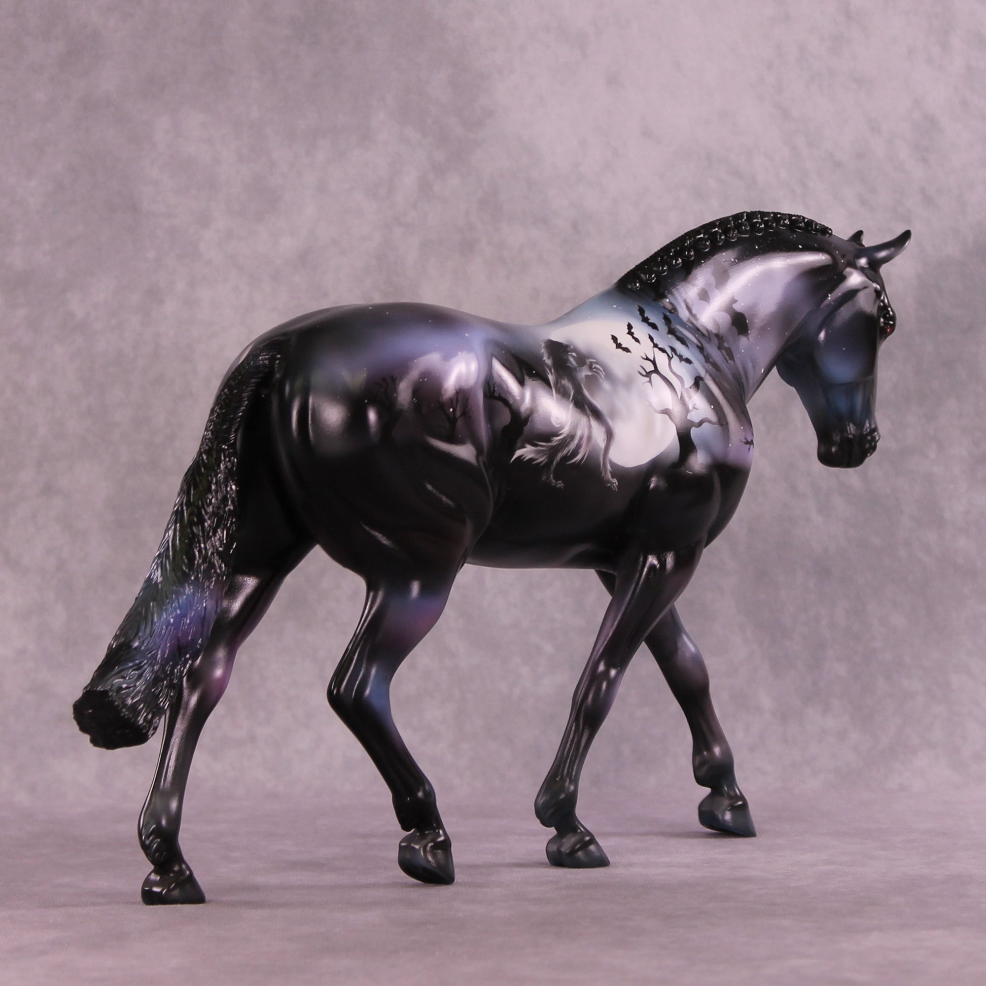 Creature of the Night OOAK Irish Draught by Kike (Enrique) Duarte DDOOAKs25