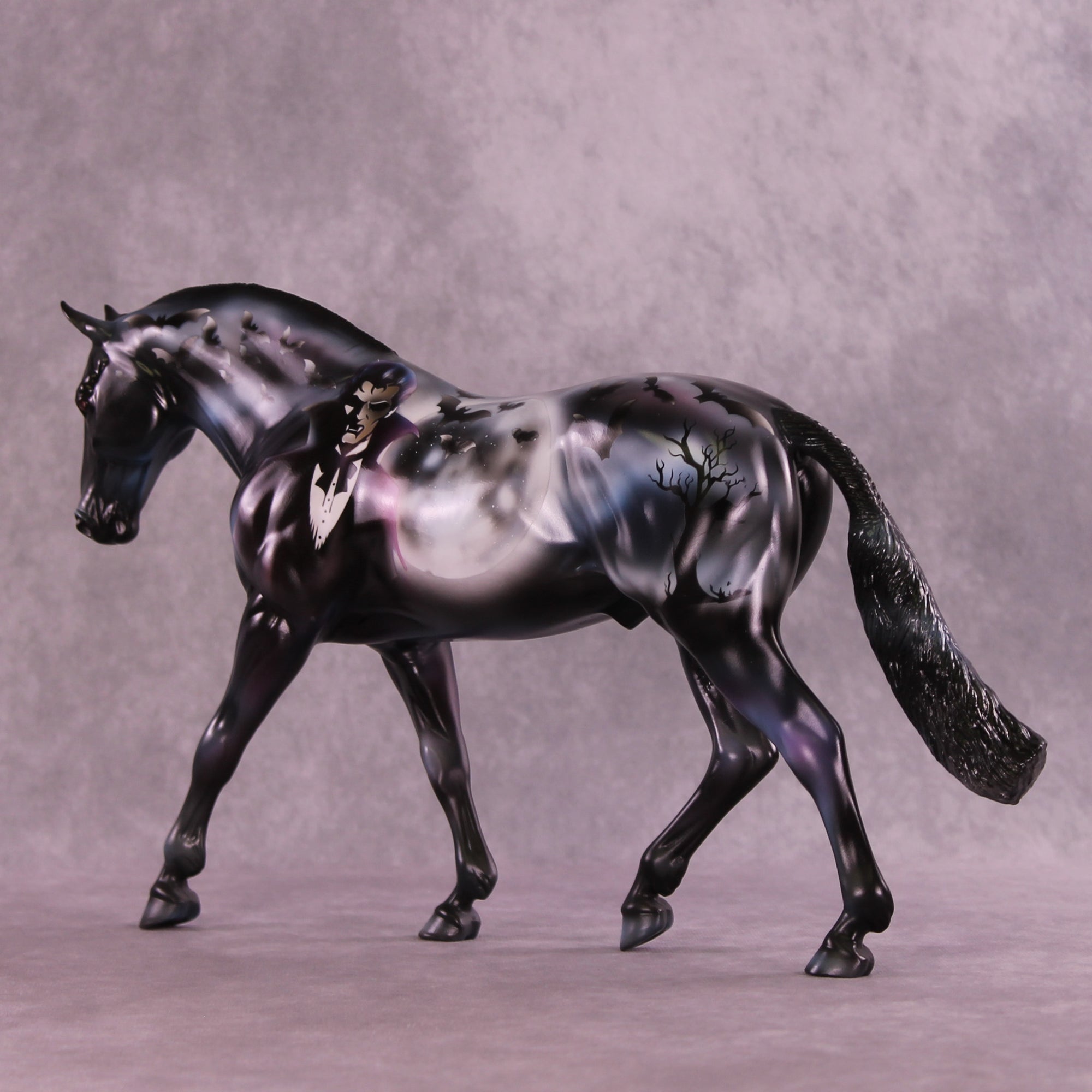 Creature of the Night OOAK Irish Draught by Kike (Enrique) Duarte DDOOAKs25