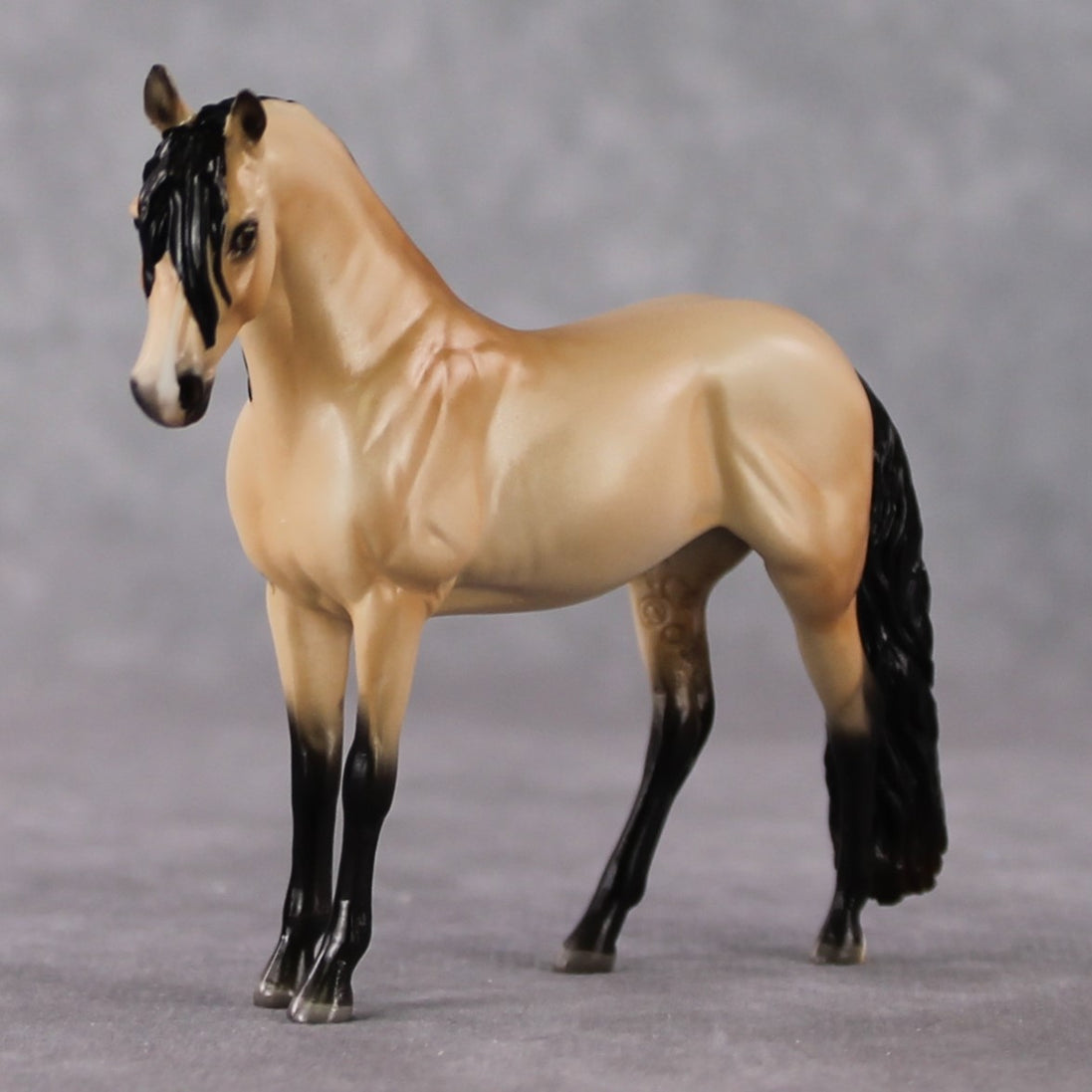 "Mini Metanoia" LE-3 Custom Dappled Buckskin Andalusian Chip By Ashley Palmer-Secret Surprise Chip Drop