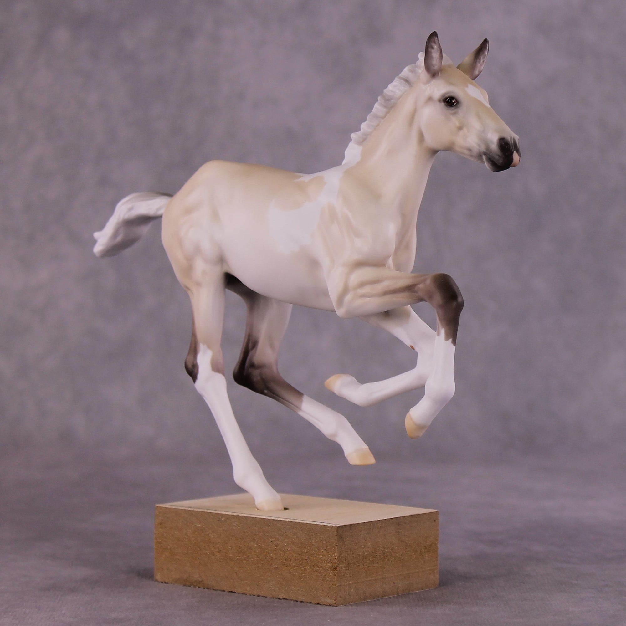 "Double Jeopardy" OOAK Pimento Foal Blind Bag by Ellen Robbins SHCF25