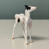 Shadow Dove OOAK Black Tobiano Foal Chip By Jess Hamill EQ24