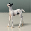 Shadow Dove OOAK Black Tobiano Foal Chip By Jess Hamill EQ24