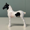 Patches OOAK Black Tobiano Draft Chip By Jess Hamill EQ24