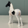 Patches OOAK Black Tobiano Draft Chip By Jess Hamill EQ24