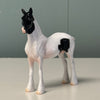 Patches OOAK Black Tobiano Draft Chip By Jess Hamill EQ24