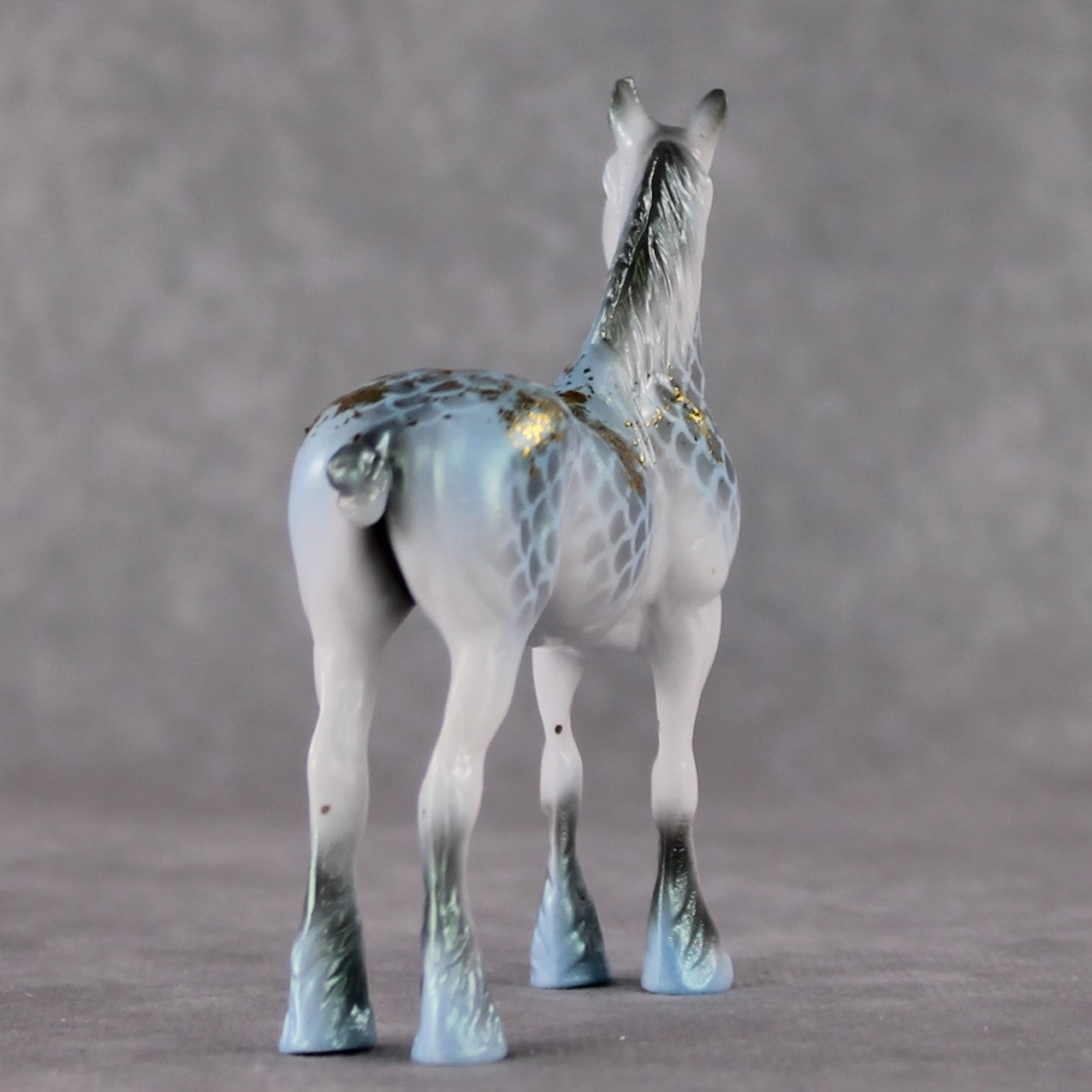 "Mini Ouroboros" LE-3 Iridescent Scaled Draft Chip By Ellen Robbins-Secret Surprise Chip Drop