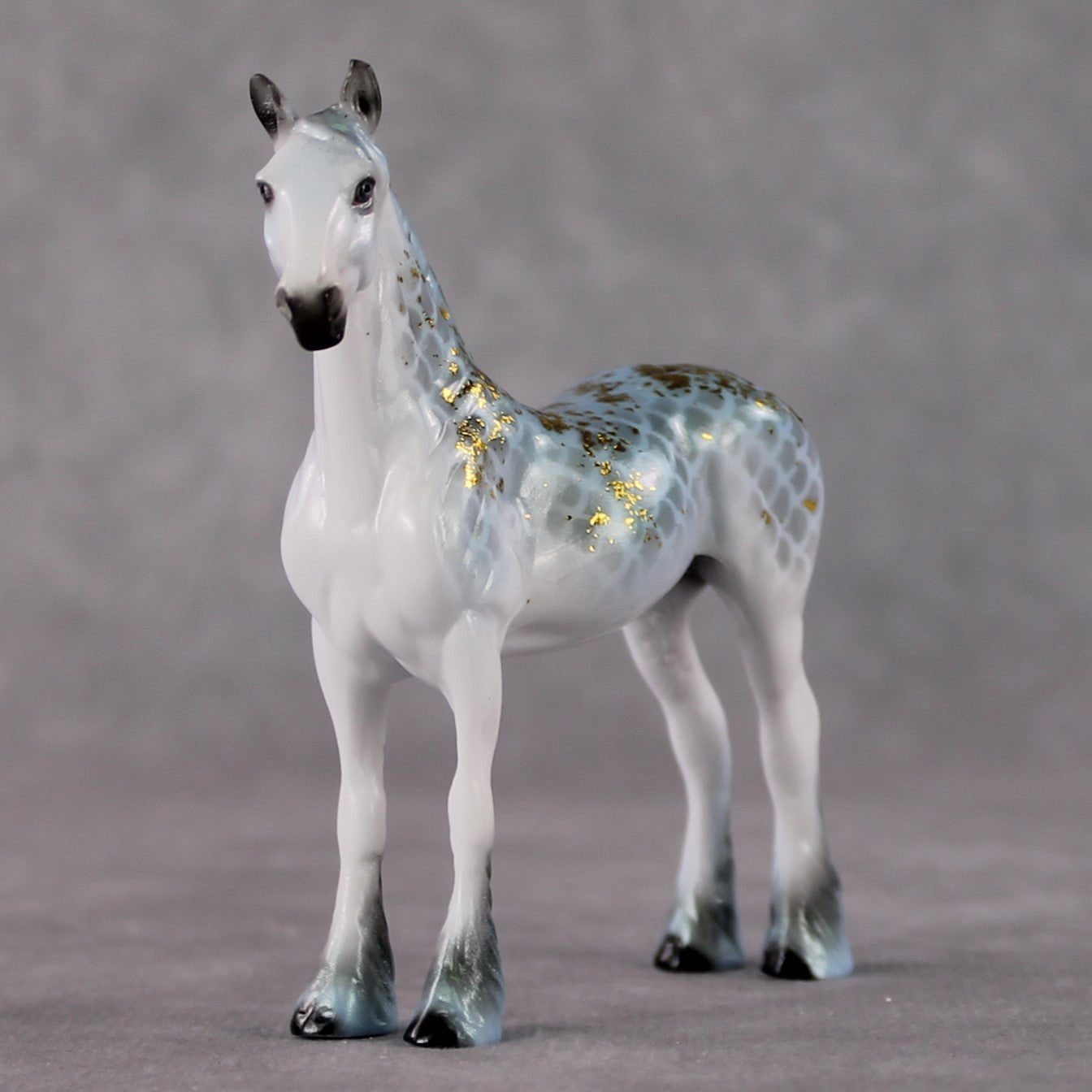 "Mini Ouroboros" LE-3 Iridescent Scaled Draft Chip By Ellen Robbins-Secret Surprise Chip Drop