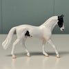 Inkblot OOAK Black Tobiano Warmblood Chip By Jess Hamill EQ24