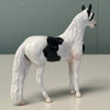 Jigsaw OOAK Tobiano Andalusian Chip By Jess Hamill EQ24