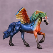 Harlequin Macaw FCM OOAK Chip Grab Bag by Jess Hamill MS25