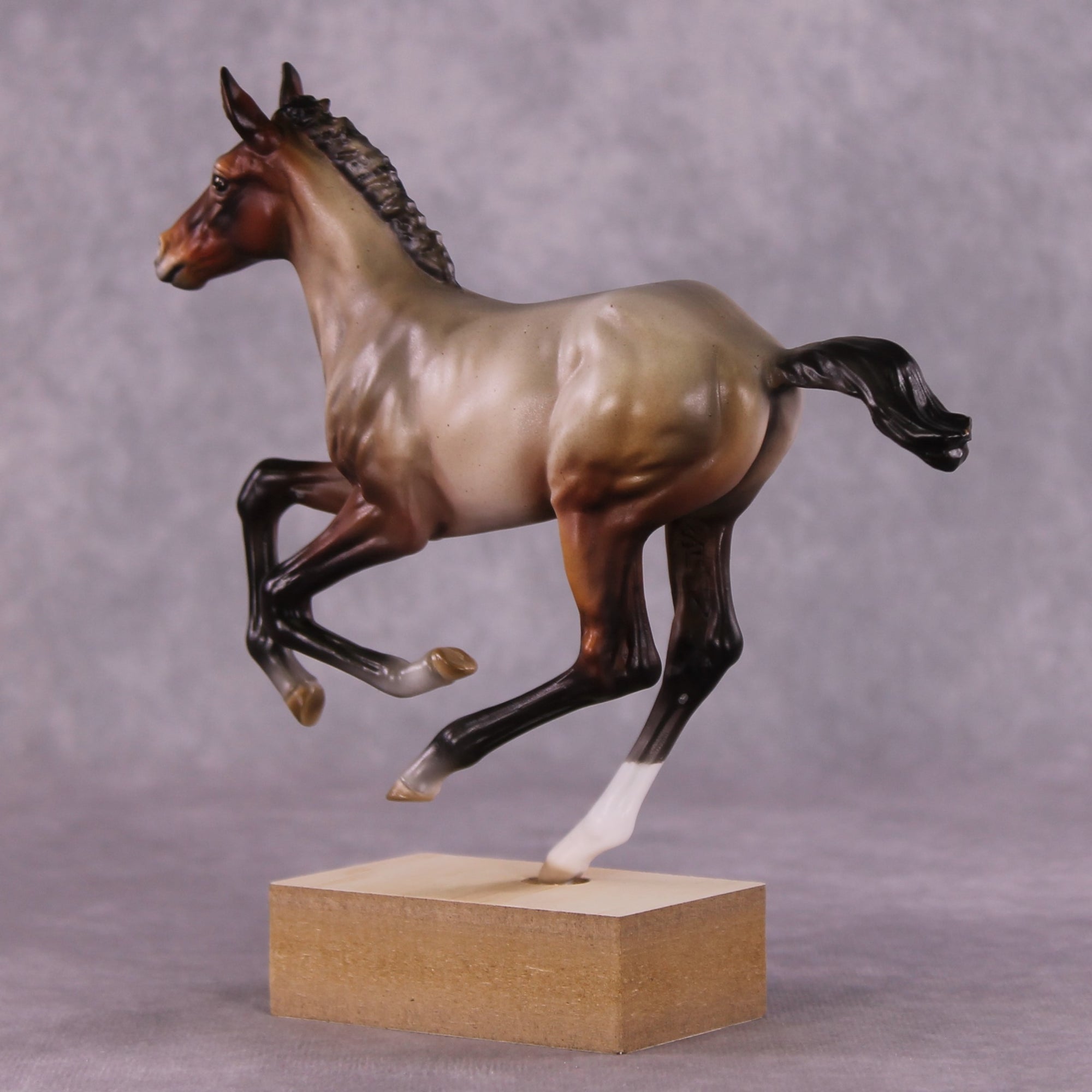 "Lawful Rose" OOAK Pimento Foal Blind Bag by Julie Keim SHCF25