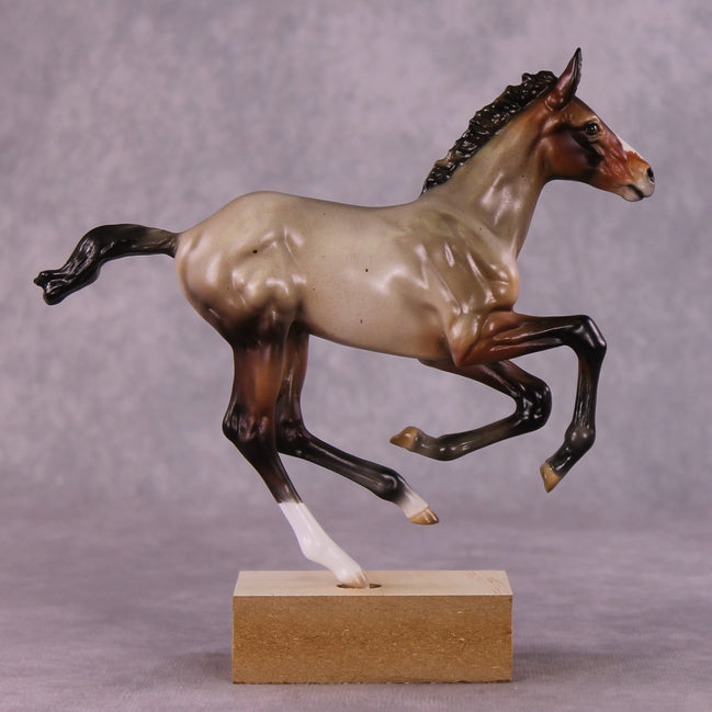 "Lawful Rose" OOAK Pimento Foal Blind Bag by Julie Keim SHCF25