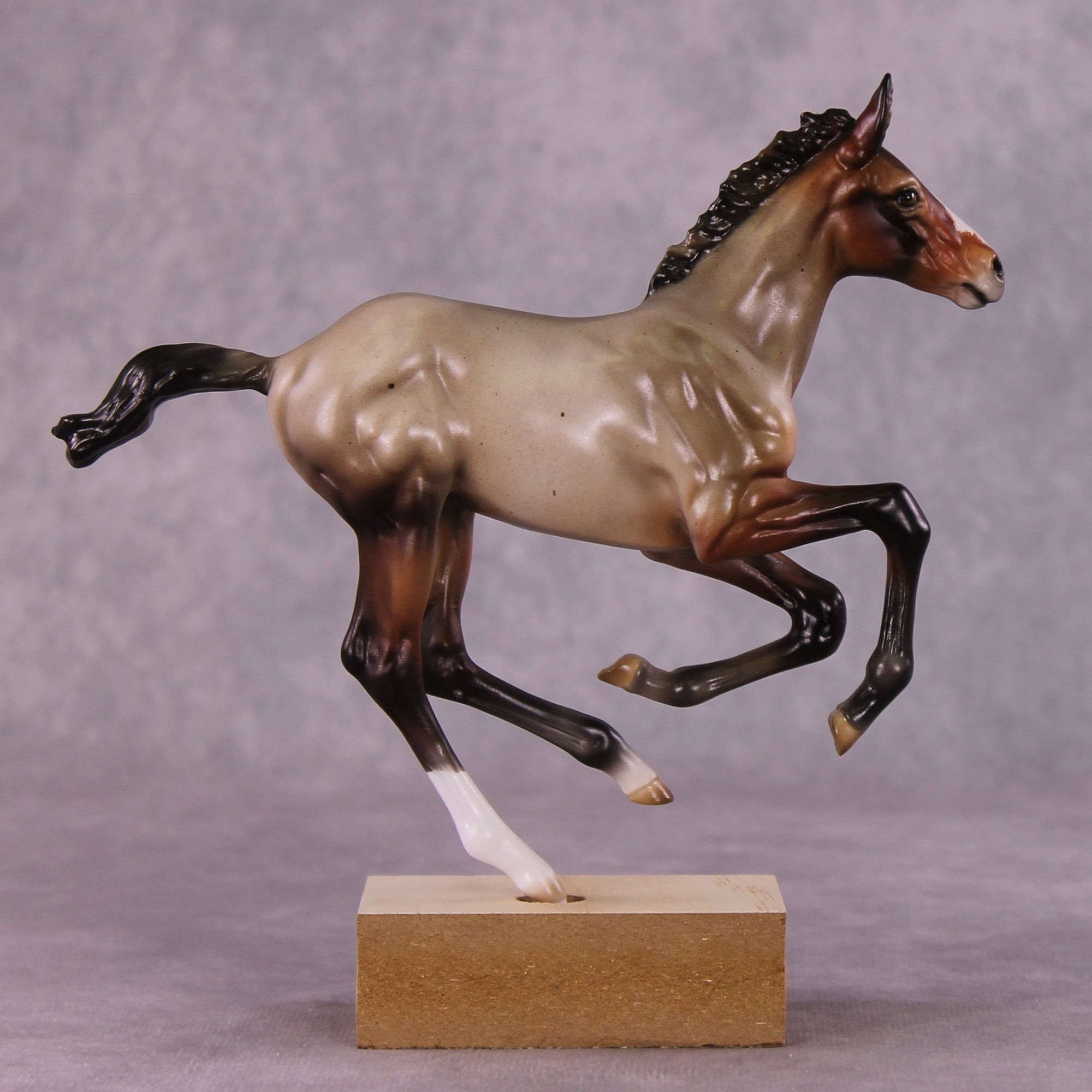 "Lawful Rose" OOAK Pimento Foal Blind Bag by Julie Keim SHCF25