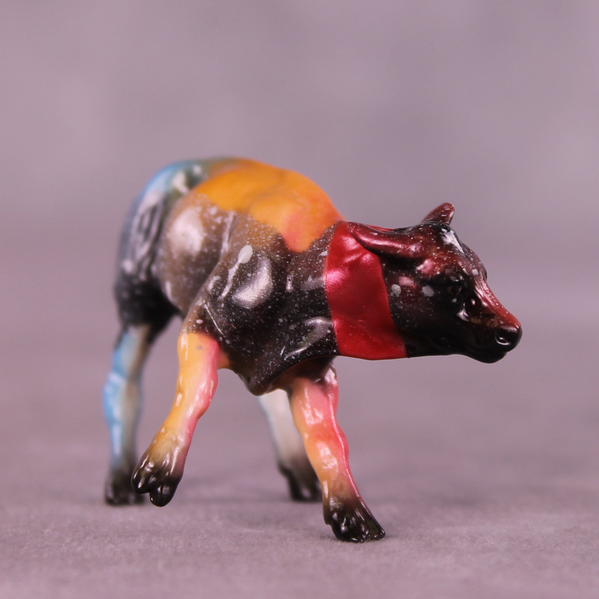 Grontek OOAK Chip Cow by Kike (Enrique) Duarte MS25