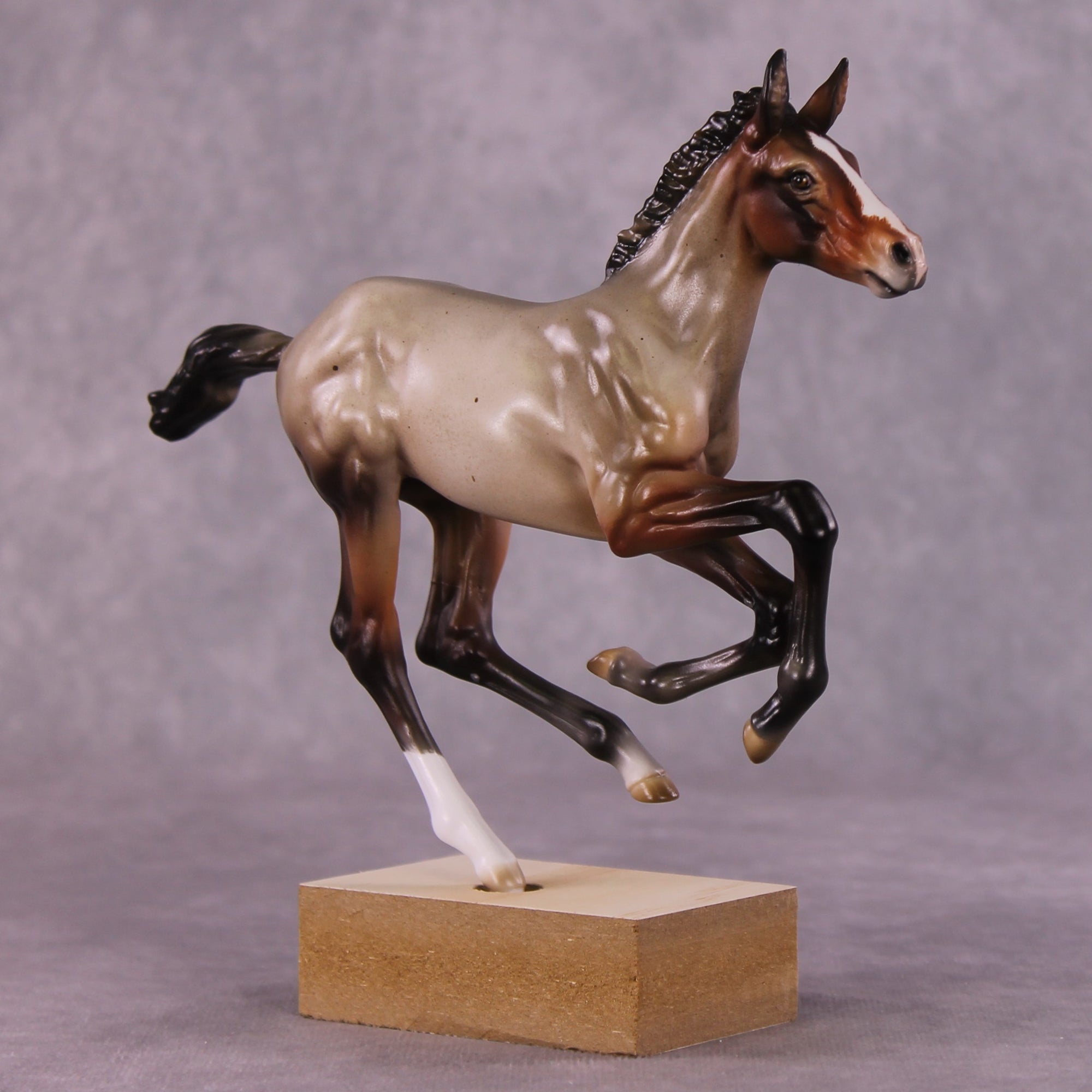 "Lawful Rose" OOAK Pimento Foal Blind Bag by Julie Keim SHCF25