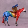 Scarlet Macaw FCM OOAK Chip Grab Bag by Jess Hamill MS25
