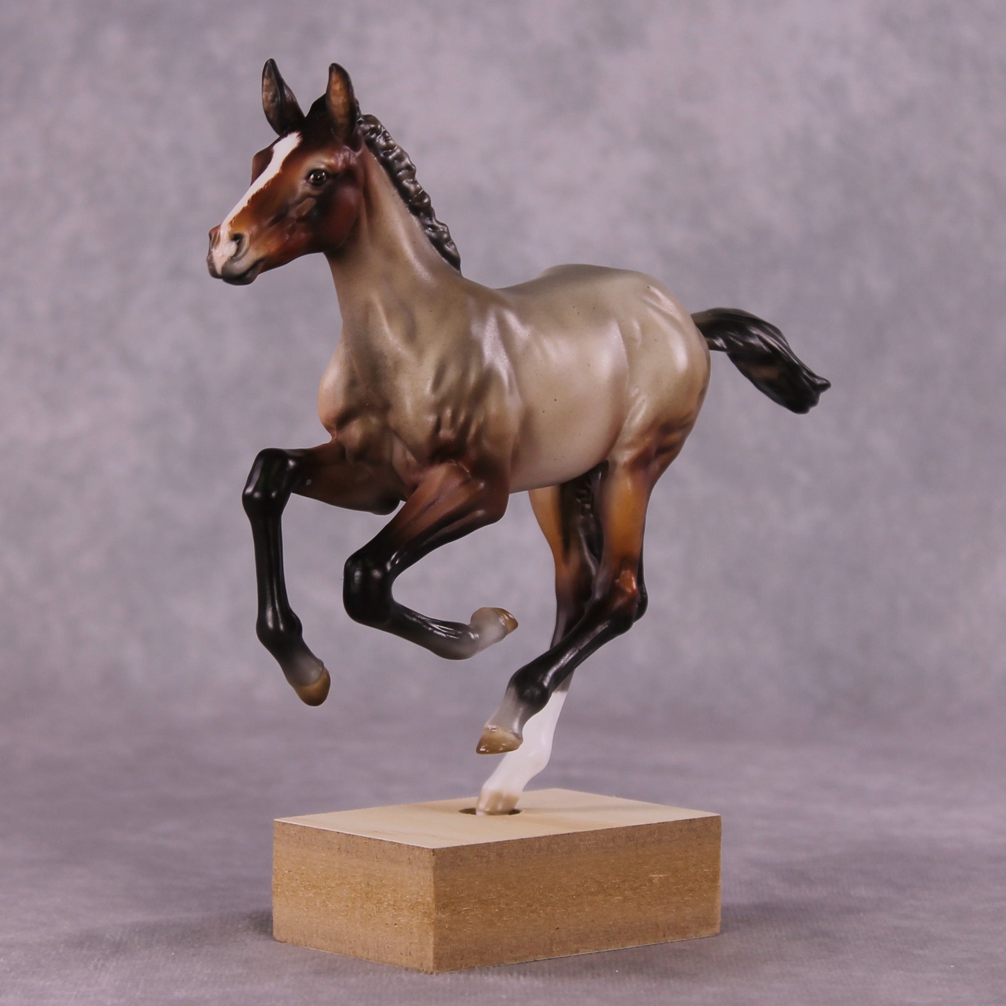 "Lawful Rose" OOAK Pimento Foal Blind Bag by Julie Keim SHCF25