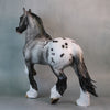 Annawan OOAK Customized Black Appaloosa Trotting Drafter Painted By Sheryl Leisure Best Offers 9/3/24