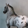 Annawan OOAK Customized Black Appaloosa Trotting Drafter Painted By Sheryl Leisure Best Offers 9/3/24