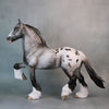 Annawan OOAK Customized Black Appaloosa Trotting Drafter Painted By Sheryl Leisure Best Offers 9/3/24