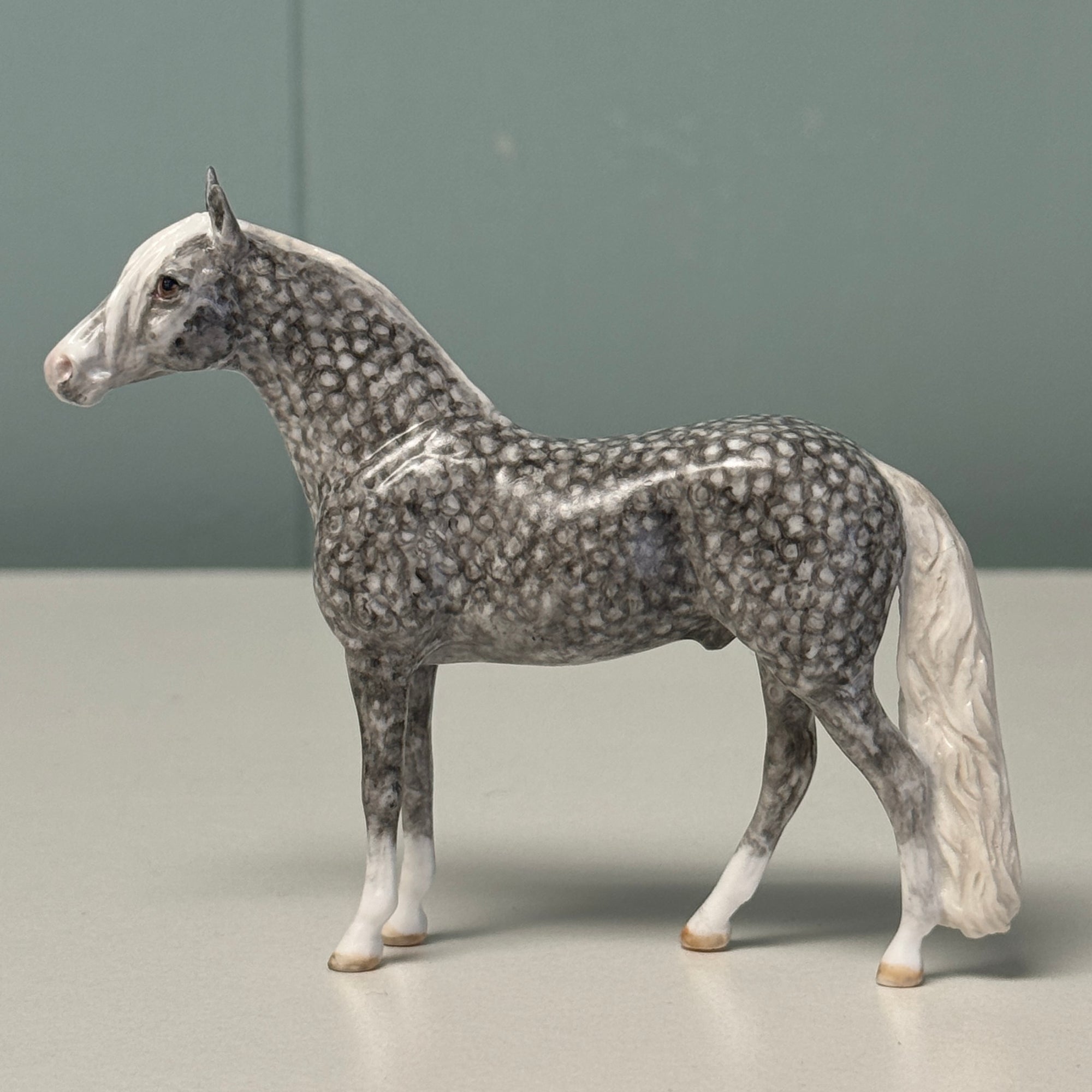 Presence OOAK Dappled Grey Andalusian Chip By Andrea Thomason EQ24