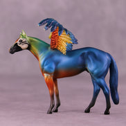 Harlequin Macaw FCM OOAK Chip Grab Bag by Jess Hamill MS25