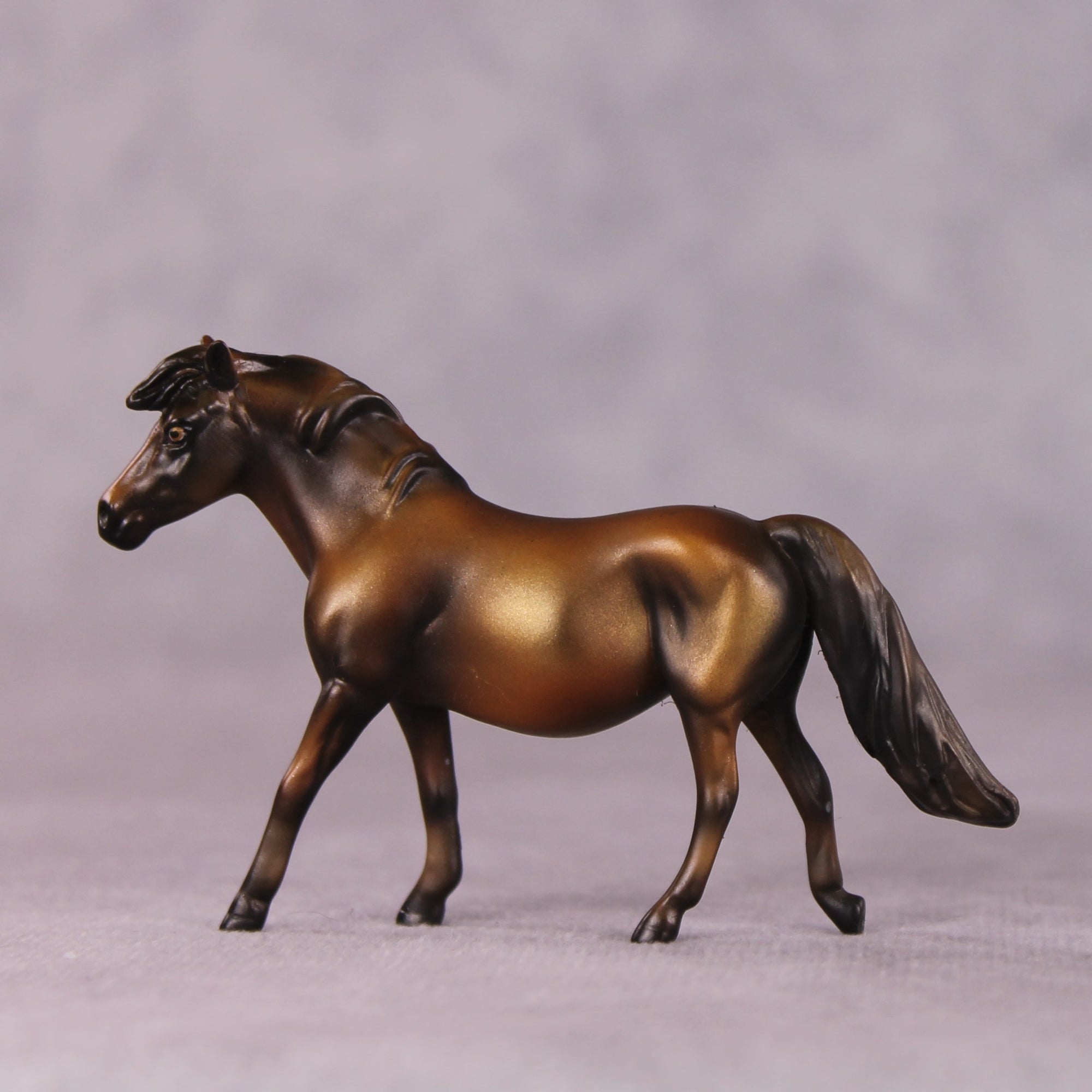 "Three More Sleepless Nights" OOAK Pony Chip By Kike Duarte SHCF25