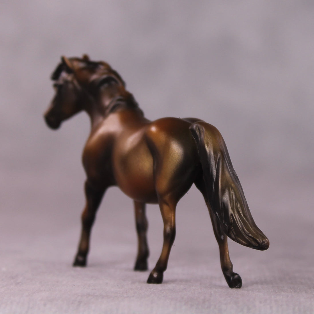 "Three More Sleepless Nights" OOAK Pony Chip By Kike Duarte SHCF25
