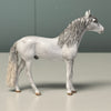 Elegant OOAK Grey Andalusian Chip By Andrea Thomason EQ24