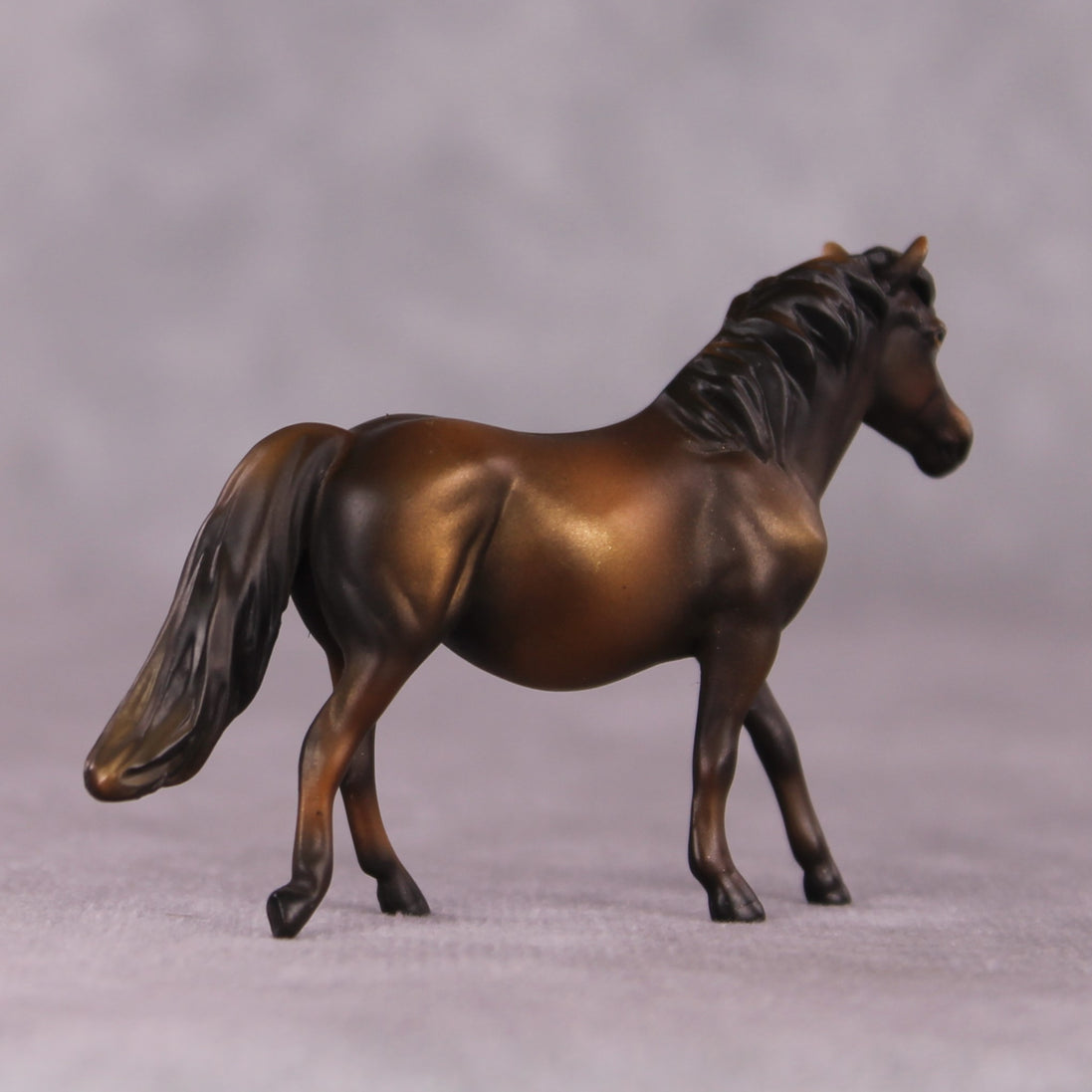 "Three More Sleepless Nights" OOAK Pony Chip By Kike Duarte SHCF25