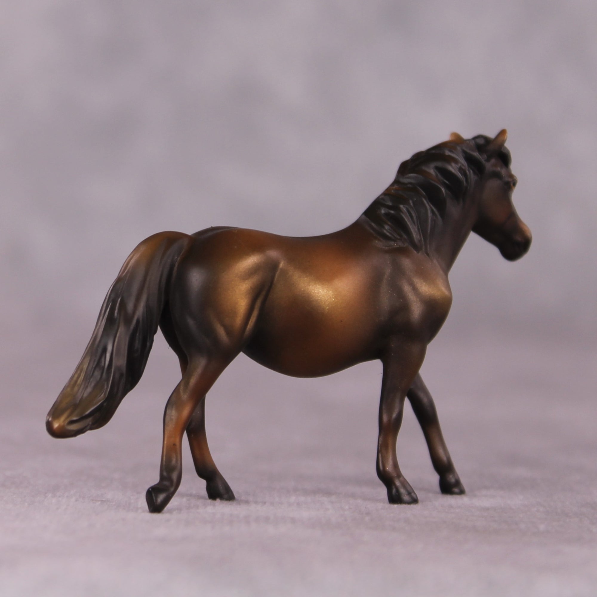 "Three More Sleepless Nights" OOAK Pony Chip By Kike Duarte SHCF25